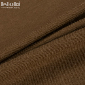 265gsm 65% Modacrylic <span class=keywords><strong>30</strong></span>% Algodón 5% Elastano Retardante de llama Costilla elástica 1*1 Tela de ropa de trabajo - Product Image 2
