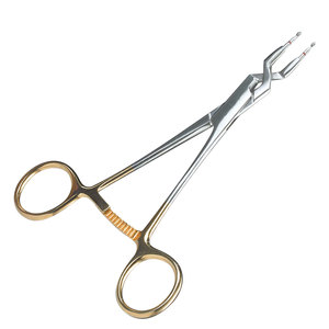 Pince de maintien de couronnes KERAMOGRIP, manche doré 145 mm, acier inoxydable, instrument de laboratoire dentaire - Product Image 6