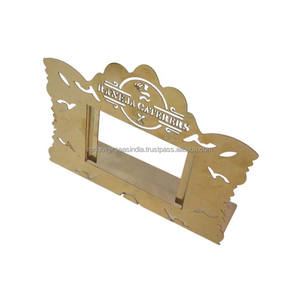 Exhibidor de Menús Moderno y Ecológico de Acero Inoxidable con Recubrimiento PVD Dorado para Eventos, Catering y Fiestas a Precio Competitivo - Product Image 6