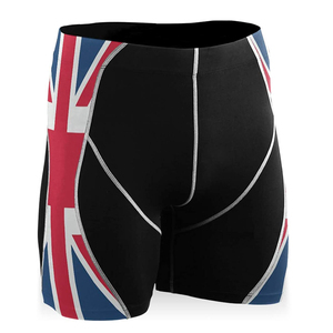 Men's Fitted <b>Three</b> <b>Quarter</b> <b>Length</b> Cycling <b>Shorts</b> Spandex Nylon Moisture Wicking Sport <b>Shorts</b> - Product Image 6