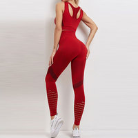 Ensemble 2 pièces de sport et streetwear pour femme 2026, taille haute, coupe confortable, extensible, en Spandex/Nylon, couleur unie, couleurs personnalisables