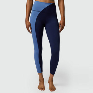 Leggings de yoga pour femmes, taille haute, sans couture, en nylon et élasthanne, personnalisables, de qualité supérieure, grande taille, couleur unie, vente chaude - Product Image 1