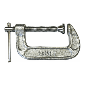 BESSEY Steel <b>C</b>-<b>Clamp</b> with Swivel Pad for DIY Assembly and Light Clamping - Product Image 1