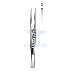 Pinzas Semken para Aplicación de Medicamentos, 12.5 cm (5 Pulgadas), Acero Inoxidable Premium, Pinzas Quirúrgicas para Cirugía General, Odontología y ORL - Product Image 1