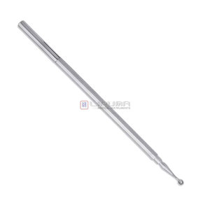 Extracteur de points noirs et d'acné professionnel en acier inoxydable durable à lame incurvée, avec manche long et râpe à pieds élégante - Product Image 1
