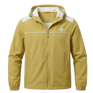 Veste coupe-vent confortable avec tissu lisse et look moderne pour un usage quotidien décontracté et un style streetwear. - Product Image 1