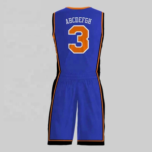 Nuevo Diseño Transpirable Uniforme de Baloncesto Personalizado de Talla Grande 100% Poliéster Alta Calidad Venta al por Mayor - Product Image 4