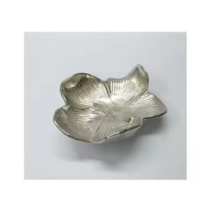 Modern Living Metal Dry Fruit Bowl Stylish Snack Serving Dish Decorative Tableware Gift Product - Product Image 3