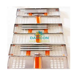 DENTAL FLEXI PERIOTOMES Conjunto de 4 implante DENTAL FLEXIBLE MICRO Sierra PERIOTOMES DENTAL PERIOTOME conjunto - Product Image 1