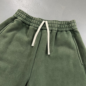 Conjunto Deportivo Unisex Verde con Sudadera con Capucha y Pantalones Jogger, Traje Casual de Color Sólido, Manga Larga, Cordón Ajustable, Corte Holgado, Ropa de Otoño - Product Image 6