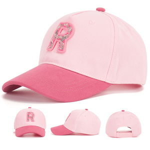 Wholesale Fashion Custom Children Baseball Cap Outdoor Sun Protection Cotton Sports Cap for Women OEM - Product Image 5