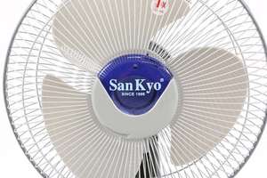 Premium SanKyo B300M 12" <b>Plastic</b> Mechanical 3-Speed <b>Foldable</b> <b>Table</b> Fan 3 Blades Air Cooling Electric Made In Vietnam Wholesale - Product Image 3