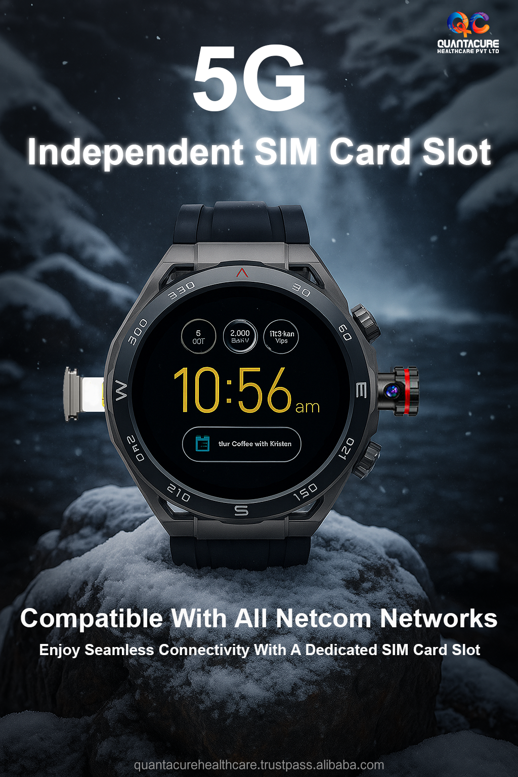 smartwatch amoled logo