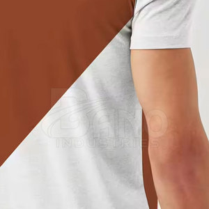 Camiseta de Verano para Hombre, Diseño 2026, 100% Algodón, Transpirable, Informal, Servicio OEM, Logotipo Personalizado, Venta al Por Mayor - Product Image 5