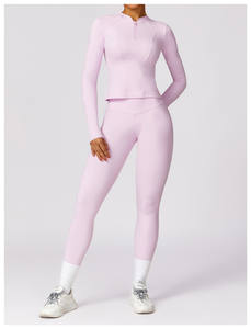 Men's Gym Fitness Activewear Set Solid <b>Pattern</b> 2-Piece Yoga <b>Leggings</b> Breathable Quick Dry Sports Wear - Product Image 3