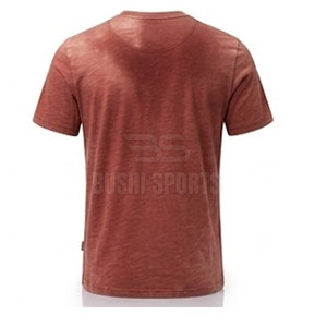 T-shirt délavé au soleil fabriqué au Pakistan, élégant, avec finition teinte en pièce et texture douce - Product Image 2