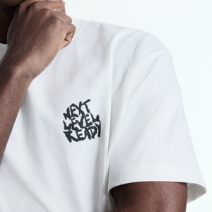 Camiseta Casual de Verano 100% Algodón, Personalizable con Logotipo, Cuello Redondo, Hombros Caídos, Manga Corta - Product Image 4