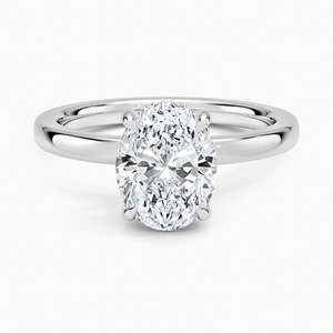 Anillo de Diamantes con Halo Oculto, Diseño Brillante de Joyería Fina - Product Image 3