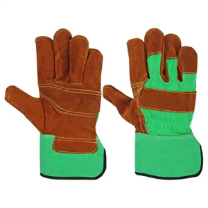 Gants de travail en cuir de vachette pleine fleur de haute qualité du Pakistan, résistants, industriels, imperméables, pour la construction - Product Image 3