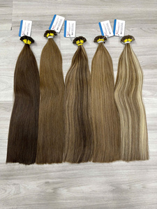 ผมต่อเคราตินปลายแบนทำจากผมมนุษย์100% เวียดนามพร้อมส่งไม่พันกัน - Product Image 4