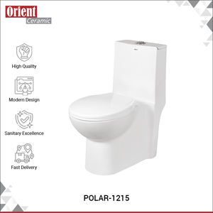 Proveedor Profesional Vende Inodoro de Una Pieza de Cerámica de Alta Calidad para Baño, Montado en el Suelo, para Uso Doméstico - Product Image 2