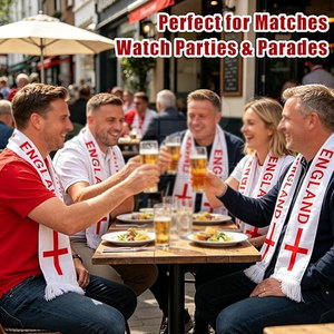 Bufanda de fútbol Victory, material suave y duradero, accesorio cálido para aficionados, para usar en el estadio y partidos en climas fríos - Product Image 5