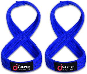 Heavy Duty personalizado gimnasio levantamiento de pesas figura ocho correas, logotipo de Color personalizado Material aceptable levantamiento de pesas protección de muñeca - Product Image 2