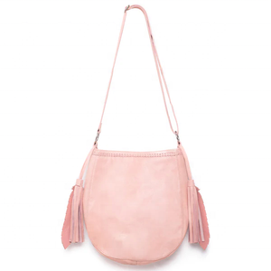 Colibríes de cuero pintados a mano, flores de Moraea Villosa, tamaño XL que rodea una gran piedra preciosa de cuarzo rosa genuina - Product Image 2