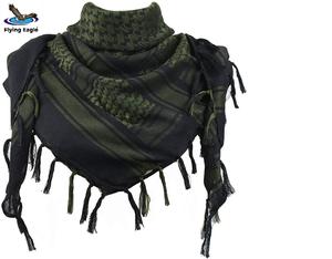 FLYING EAGLE OEM Écharpe Shemagh Traditionnelle Arabe Palestine Motif Camouflage 100% Coton Respirant Voile Musulman - Product Image 1