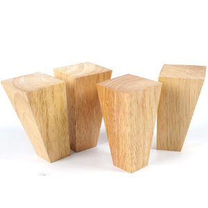 Solid Wood Square <b>Sofa</b> <b>Legs</b> OEM Custom Supplier Wooden Furniture <b>Legs</b> for Couch Cabinet Bed Table Heavy Duty Bulk Export - Product Image 1