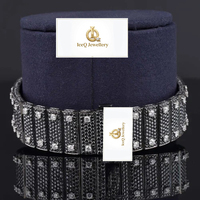 Stilvolle Moissanit-Diamant-VVS-Uhr im Iced-Out Hip-Hop-Design für Herren, Party-Outfits, Modenschauen und Geschenke
