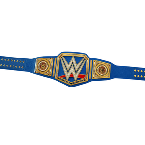 เข็มขัดแชมป์ WWE Universal Championship สีน้ำเงิน เข็มขัดแชมป์มวยปล้ำคุณภาพสูง ของสะสมสำหรับนักสะสม เข็มขัดกีฬาที่ปรับแต่งได้ - Product Image 2