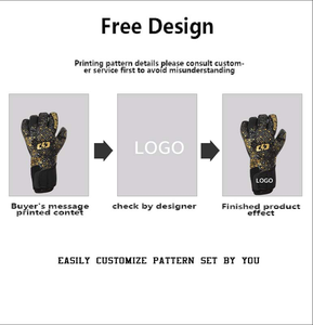 Gants de gardien de but professionnels de haute qualité en latex, vente chaude 2024, gants de gardien de but de football - Product Image 2