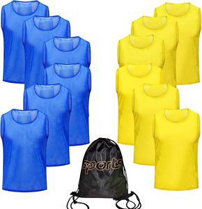 Custom Unisex <b>Soccer</b> Training Bibs Breathable Mesh Vest 100% Polyester Quick Dry Anti-Bacterial Anti-Uv Sublimated Print Front - Product Image 1