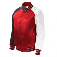 Blouson d'aviateur personnalisé Chicago & Number Starter de l'équipe de conception/Blousons d'aviateur en satin brodé