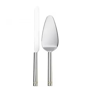 Luxury Reception <b>Cake</b> <b>Server</b> Set Stainless Steel Dessert Service Essentials - Product Image 1