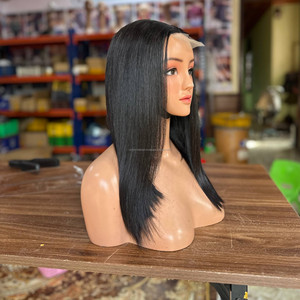 Wholesale human hair Vietnamese raw hair HD lace <b>front</b> <b>wigs</b> Smooth straight human hair <b>wigs</b> Top quality human hair <b>wig</b> - Product Image 3