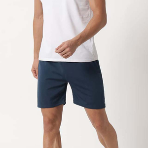 Shorts d'été pour hommes en tissu 100% coton, taille élastique, coupe décontractée, pour le sport, l'entraînement, les activités de plein air et le quotidien, en vente. - Product Image 3