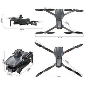 Dron Profesional L600 Pro Max sin Escobillas, Cámara Dual 4K, Evitación de Obstáculos, Tecnología 5G, Drones Prosumer - Product Image 2
