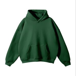 เสื้อฮู้ดดี้แฟชั่นสีพื้น หนัก 400 GSM ทรงโอเวอร์ไซส์ ผ้าหนา น้ำหนักมาก แบบเรียบง่าย - Product Image 2