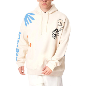 Sudaderas con capucha Glory Custom Drop Shoulder con estampado serigráfico, 100% algodón, calidad premium, sudadera con capucha estampada para ropa urbana, unisex. - Product Image 5