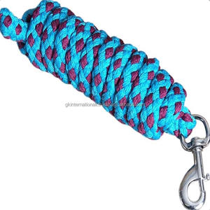 Venta caliente hecha a medida Suministros ecuestres personalizados Equipo de caballos PP Cuerda de plomo Caballo Cuerda de plomo de caballo de alta calidad - Product Image 5