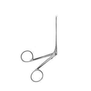 SHEA micro ear scissors 7.0 mm precision stainless steel grooming <b>tool</b> for <b>safe</b> professional ear hair trimming Medic Instruments - Product Image 1