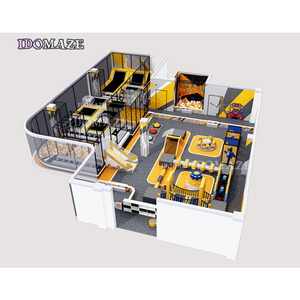 Parc de <span class=keywords><strong>trampoline</strong></span> Tous âges Équipement de terrain de jeu de saut Parque De Trampolines Intérieur avec <span class=keywords><strong>protection</strong></span> - Product Image 3