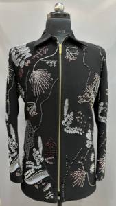Organizador de materiales textiles industriales con alas móviles para exhibición de muestras de telas y alfombras - Product Image 1