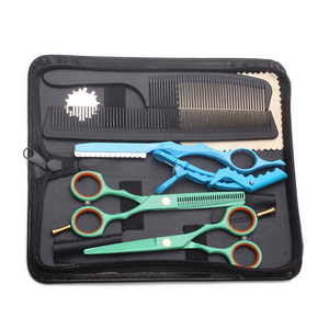 Professional Stainless Steel <b>Barber</b> Scissors <b>Set</b> for Salon Use-Instrument <b>Set</b> with 1-Year Warranty - Product Image 6