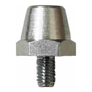 Pointes de remplacement personnalisées pour crampons de football en aluminium 11-18mm, accessoire résistant à l'usure pour tiges de chaussures, ODM SC-11F, fabriqué à Taïwan - Product Image 1