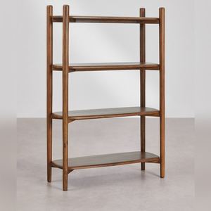 Estante de 4 niveles Vandana Nova Mira en madera de mango Gina - Product Image 1