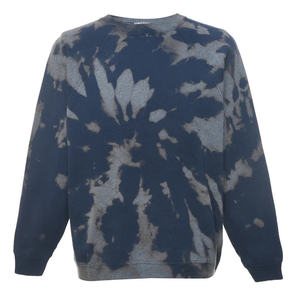 Men's <b>Tie</b>-Dye Knitted Pullover Sweatshirt O-Neck Regular Fit Casual Autumn Wear - Product Image 1