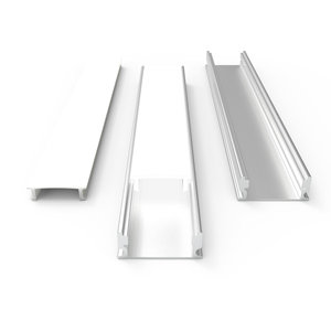 Profilé LED carré en alliage d'aluminium série 6000 sur mesure OEM, tempérage T3-T8, pour systèmes d'éclairage linéaire à bande LED et décorations - Product Image 4